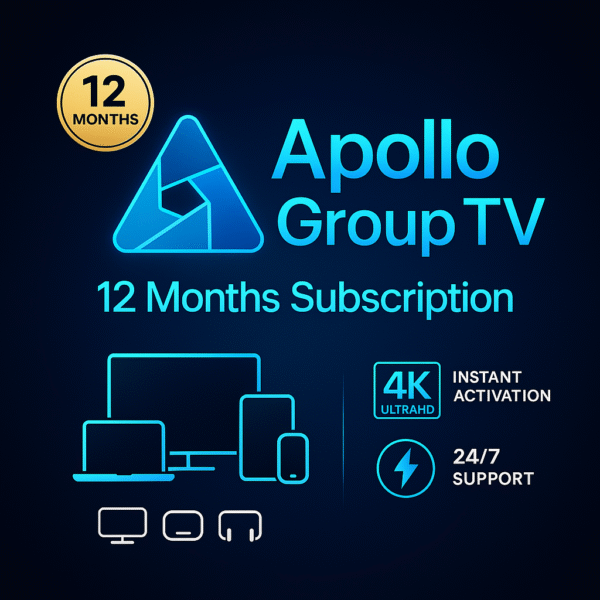 Apollo Group TV 12 Month Subscription