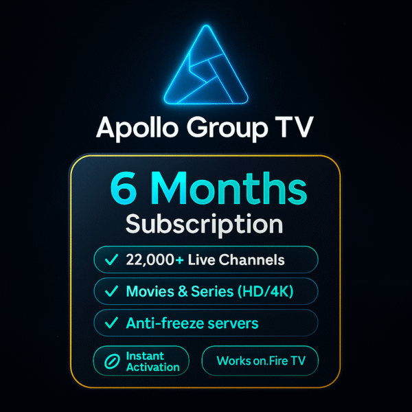 Apollo Group TV 6 Months Subscription